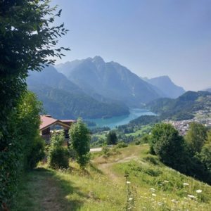 Il lago del Centro Cadore da Grea